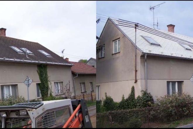 Renovace eternitové střechy – okres Liberec  