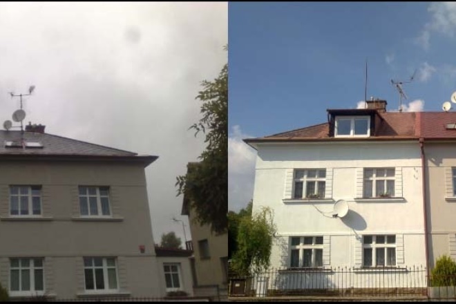 Renovace eternitové střechy –  Plzeň