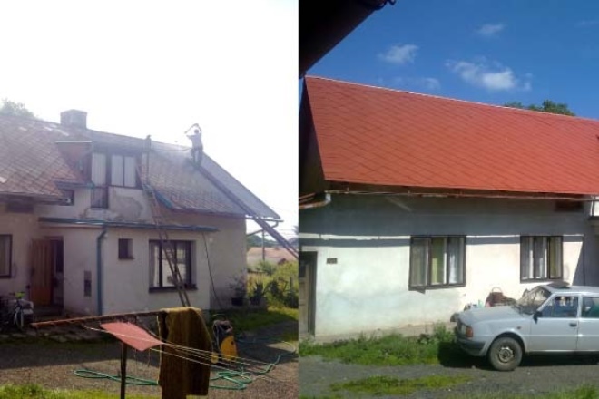 Renovace eternitové střechy – Brno