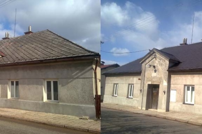 Renovace eternitové střechy - Pavlišov